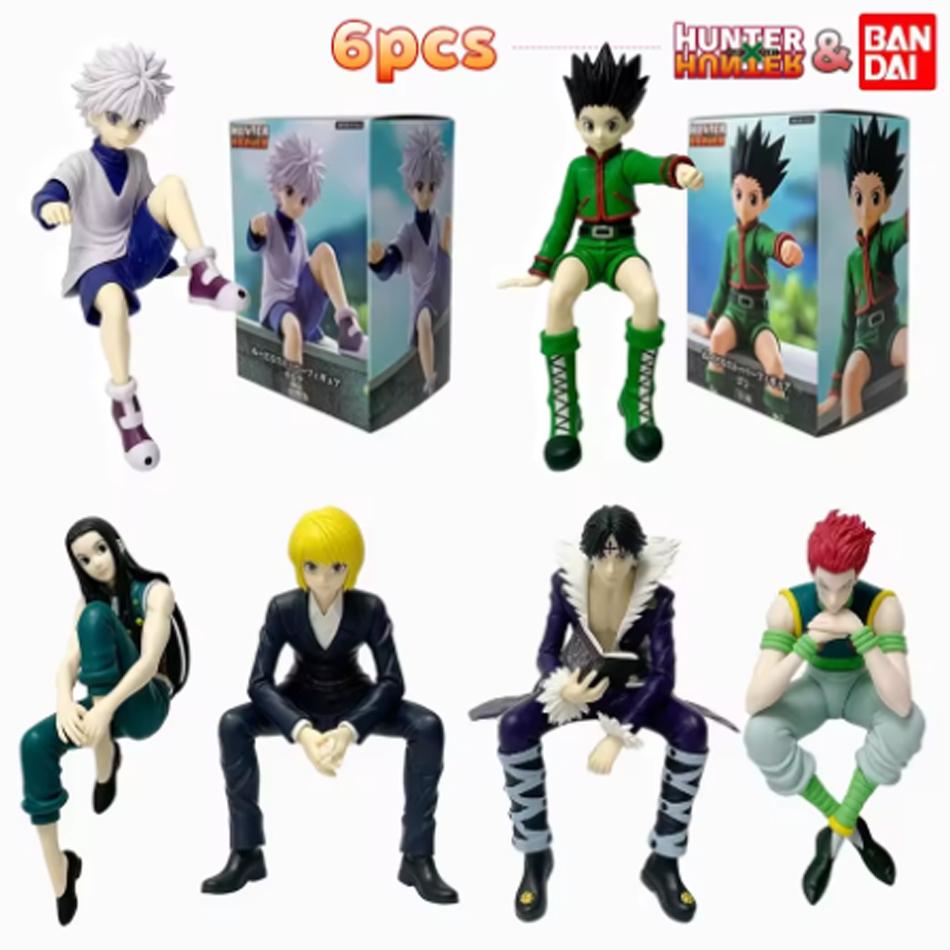 Hot Hun-Ter X Hunter Figure Toys 11-14Cm Gon Freecss Alluka Zoldyck Action Figure Chrollo Lucilfer/Kurapika Pvc Model Doll Gift