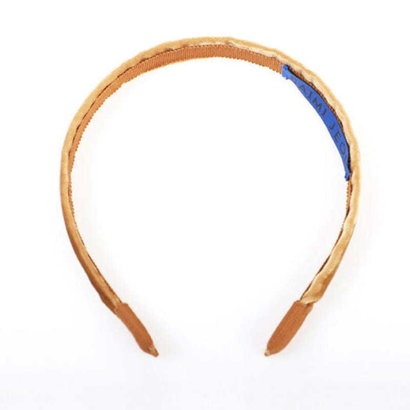 

SAIMI JEON SAIMI LINE ВЕЛЮРОВАЯ ПОВЯЗКА ДЛЯ ВОЛОС блонд F