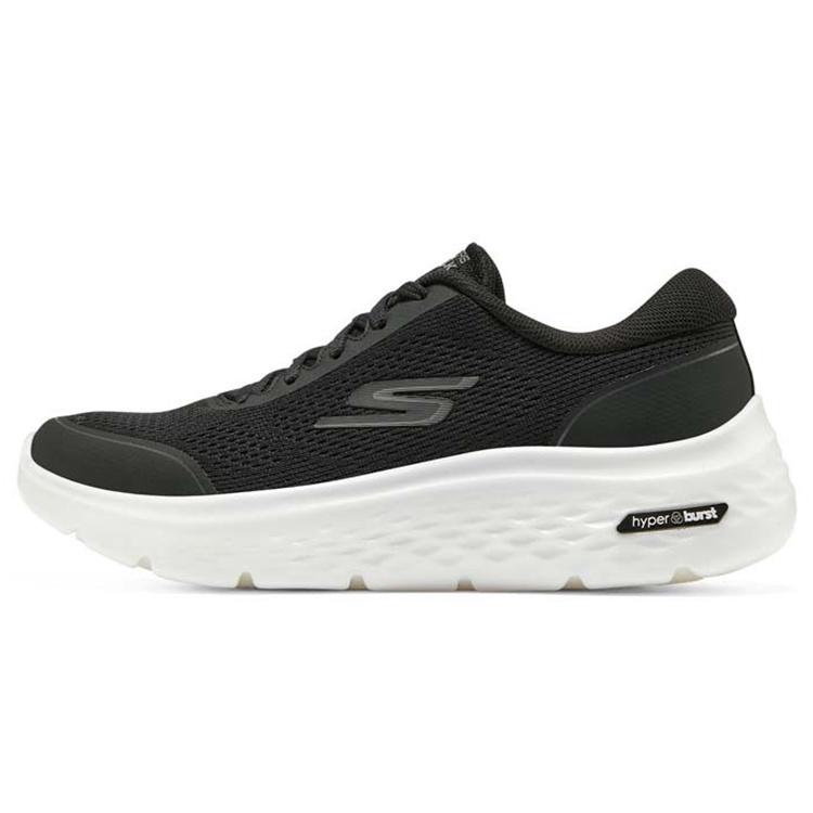 Skechers Go Walk Hyper Burst  Black White  Men s 216192-BKW EU 39.5