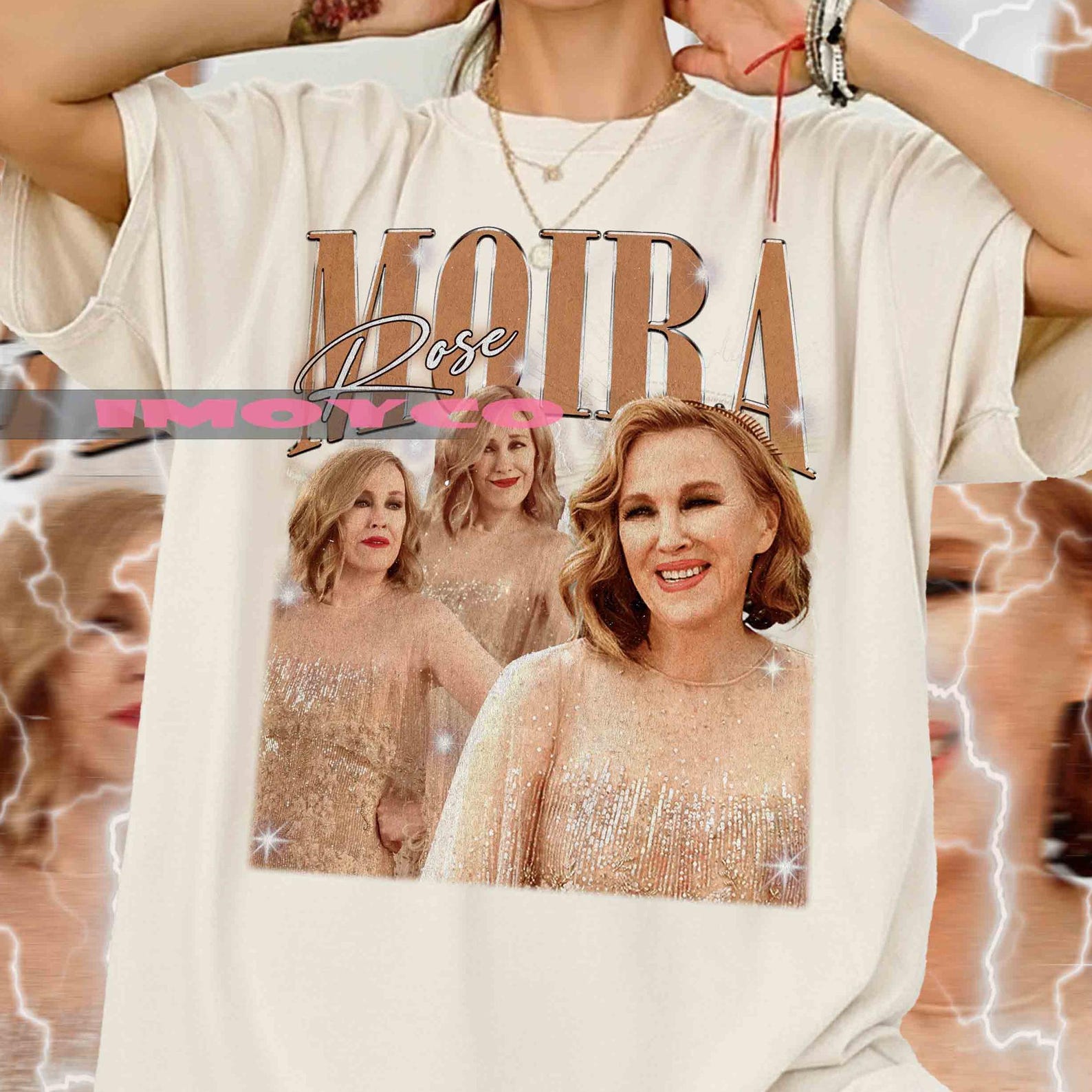 Limited Moira Rose Vintage T-Shirt, Gift For Woman and Man Unisex T-Shirt 4XL