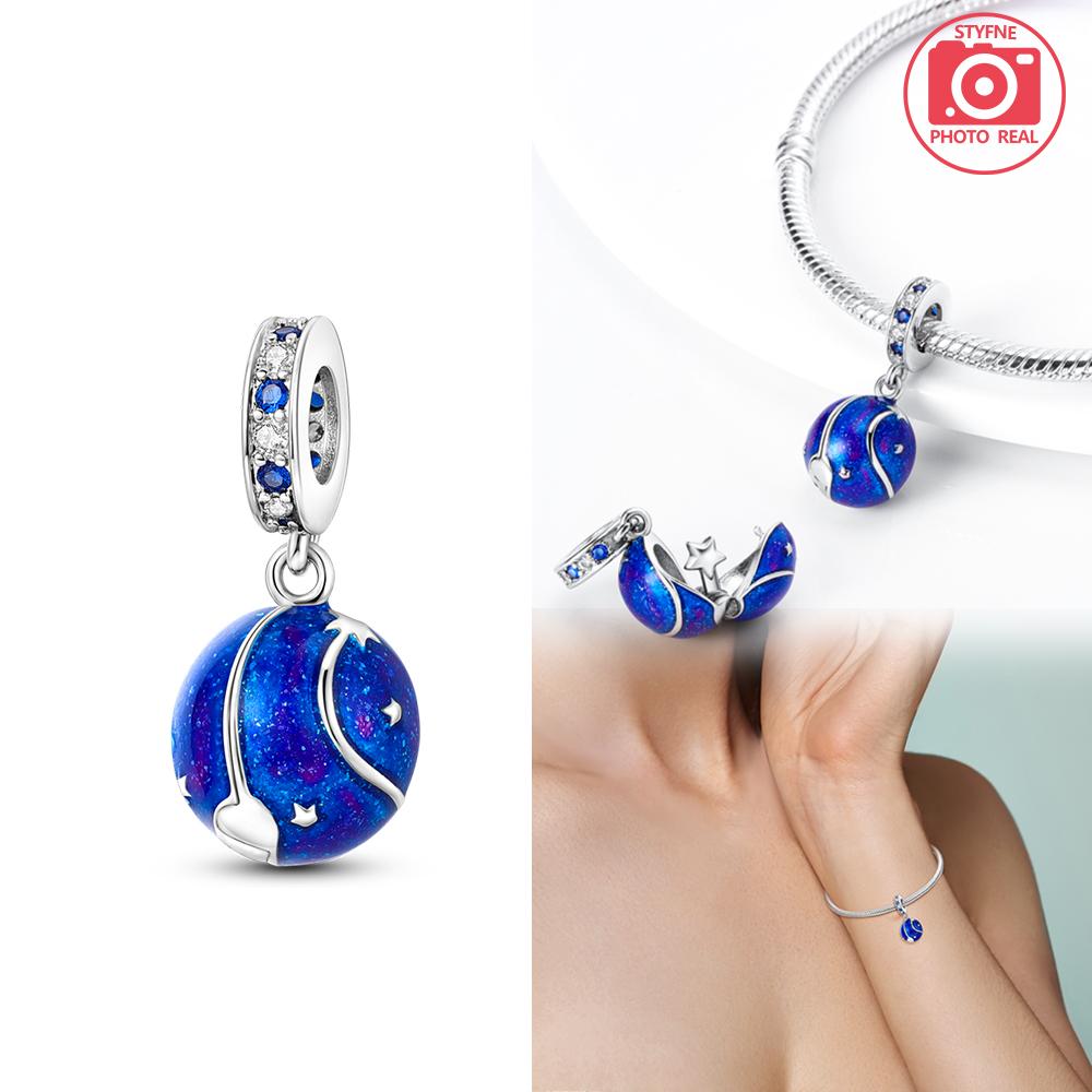 Charms Plata Sun And Moon Pendant Copper Colors For Charms Copper Colors Original Bracelet For Jewelry Making