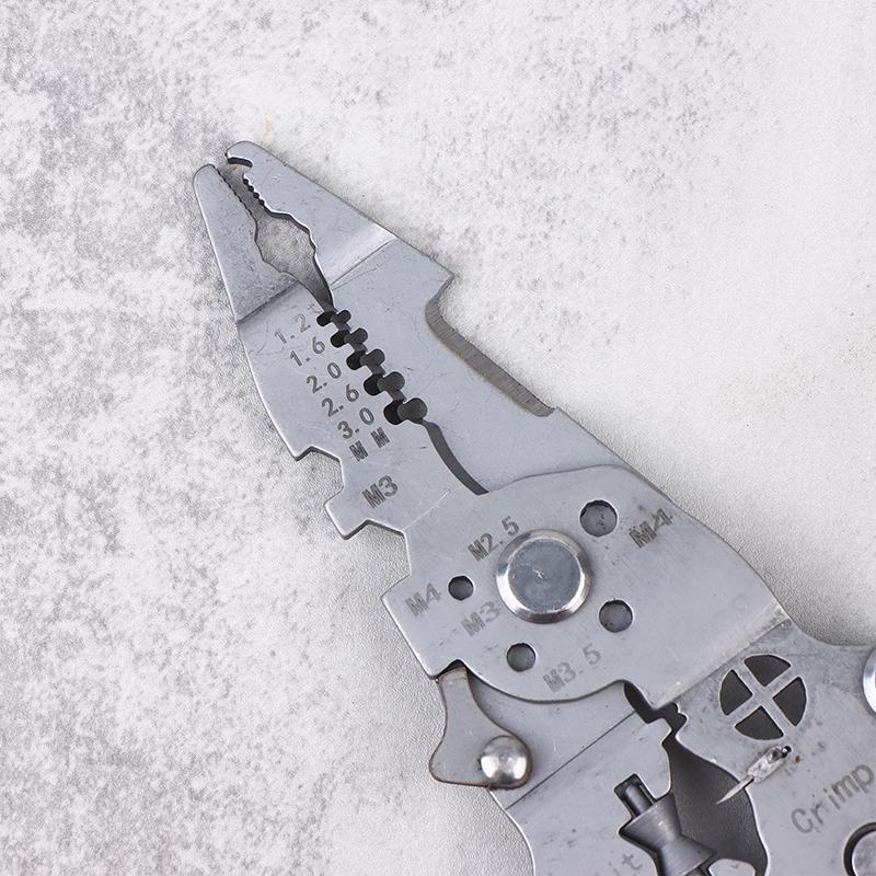 Foldable Multifunctional Wire Stripping Pliers For Electricians Foldable Wire Stripper, Pulley Design Multi-Function Electrician