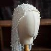 Junggesellinnenabschied Perlen Brautschleier Dekorationen, Brautgeschenk, Hochzeitskleid Zubehör Kopfschmuck Schleier