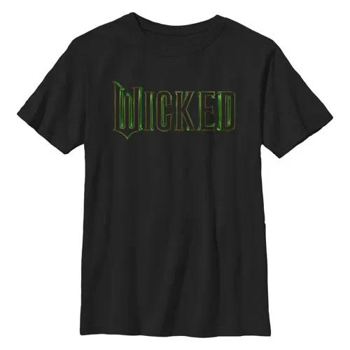 Boy s Wicked Official Logo T-Shirt M