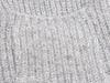 2025 Autumn Women's European & American Style Loose Knit V-neck Long Sleeve Cardigan Sweater