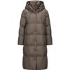 Jiu Zi Anna Kou Women's Cloud Puff Hooded Long Down Jacket
