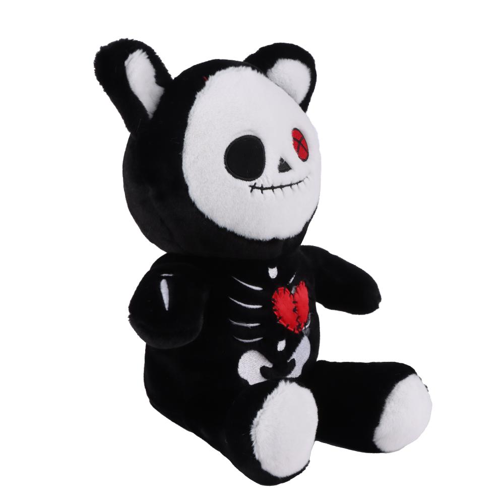 Halloween Skeleton Cat Zombie Cat Plush Toys Grimace Halloween Doll Company Holiday Gift Children's Doll Halloween Creative Gift