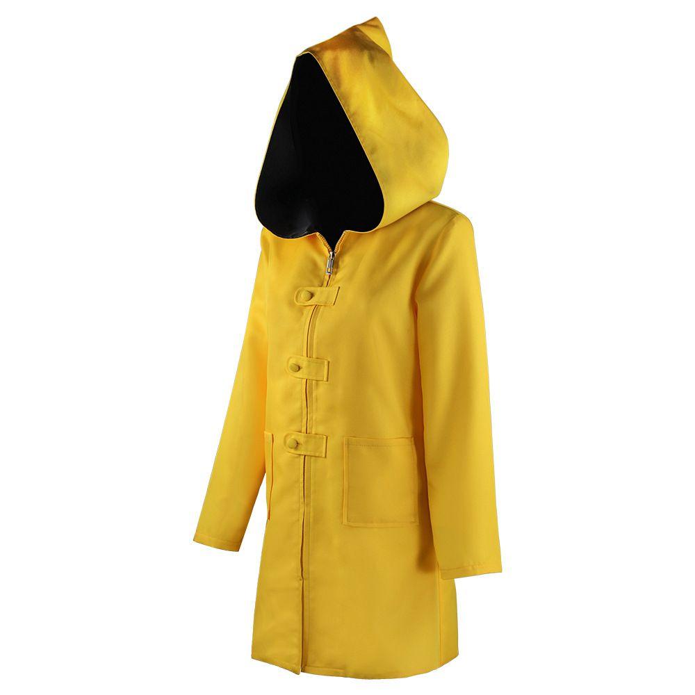 Nightmares 2 Little Six Kids Adult Cosplay Costume Hooded Halloween Raincoat
