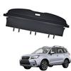 XIKER Tonneau Shade for Subaru Forester SJ Series Rear Customizable Privacy Luggage UV Increased Trunk Easy Cargo Organizer Cover/Roll (Power Gate) -