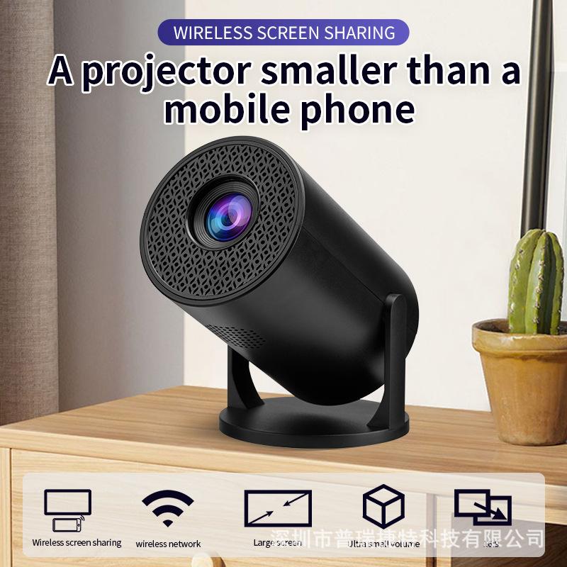 M5 Wireless WIFI Interconnection with The Same Screen Mobile Phone Can Be Connected To TYPE-C Cable Power Bank Portable Projector