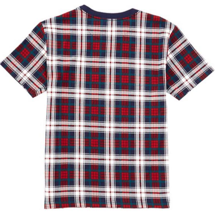 Polo Ralph Lauren T-Shirt Kids Plaid Animal Print Round Neck Pullover Short Sleeve Multi-Color Kids Tops 323953041-001