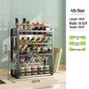 Woding 4-Tier Stainless Steel Kitchen Storage Rack