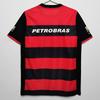 Classic Flamengo Home Soccer Jersey 200001 Mens Short Sleeve Football Uniform Black Red Bamboo Fiber