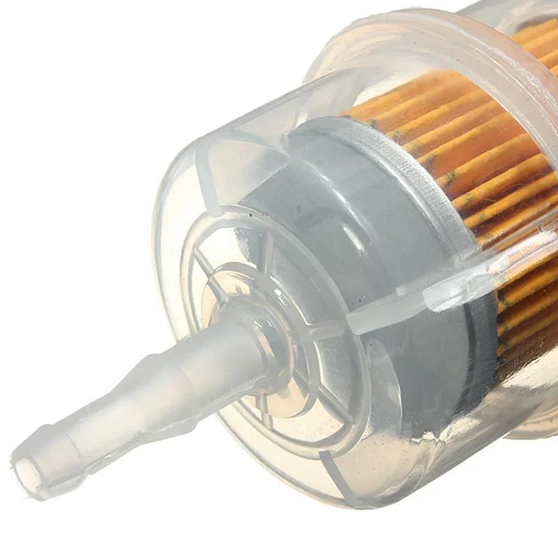 1/2/4Pcs Universal Motorcycle Car Inner Fuel Filters Auto Petrol Motor Machines Parts Fit 6mm 8mm Pipe Vehicles Dirt Pocket Bike 7
