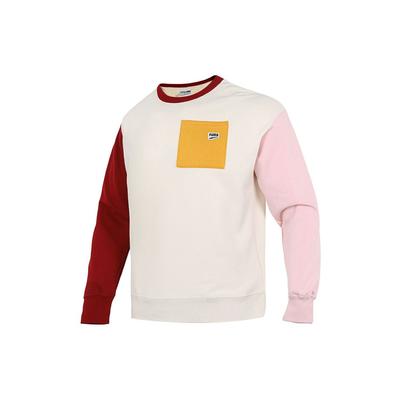 Taschenlogo Colorblock Sportstrick Rundhals Sweatshirt Herren Sweatshirt Off-White 533036-73