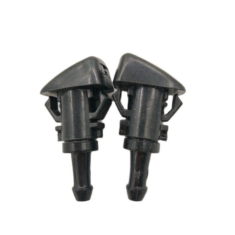 2pcs For Chrysler 300C Sebring front windshield water spout cover wiper spray nozzle spray nozzles cool Wei(Double hole)