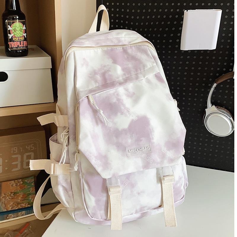 Children's School Bag Elementary School Girl Junior High School Student Printed Backpack High School Student College Student Fashion Backpack