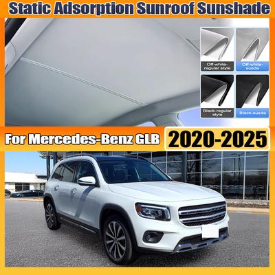 Pour Mercedes-Benz GLB X247 MK1 2020~2025 Pare-soleil de toit ouvrant Adsorption électrostatique Pare-soleil Protection solaire Accessoires de voiture