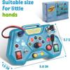 LED Light Switch Busy Board Toddler Montessori Early Education Learning Toy Logical Thinking Training Game Board Children Gifts