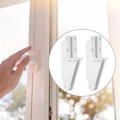 Door Closer Bracket Kit Replacement Fittings 2-Pieces Door Post Jamb Parts For Home Apartment Farmhouse Living Room Bedroom