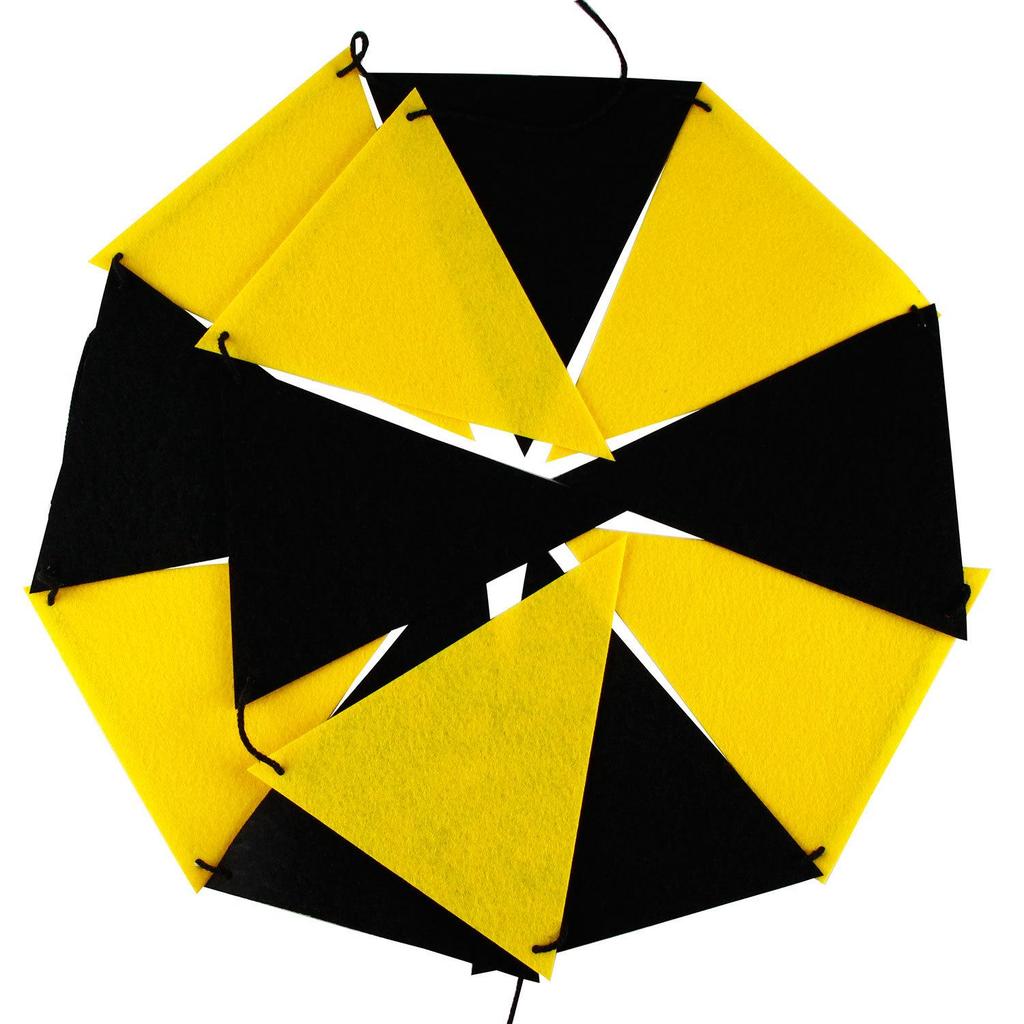 Bunte Feiertagsfilz DIY Wimpelgirlande - Thanksgiving, Halloween, Weihnachten, Geburtstagsdekorationen