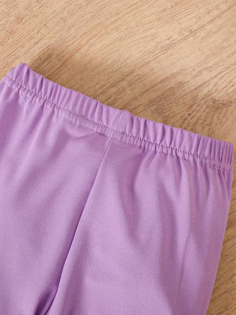 Süßes Kleinkind Mädchen Set Rüschenärmel Oberteil 0-2 Jahre Schleifen Hose 2-teiliges Outfit Neugeborenes Baby Mädchen Kleidung Prinzessin Stil Sommer Frühling
