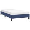 346678 vidaXL Bed Frame Blue 80 X 200 Cm Fabric