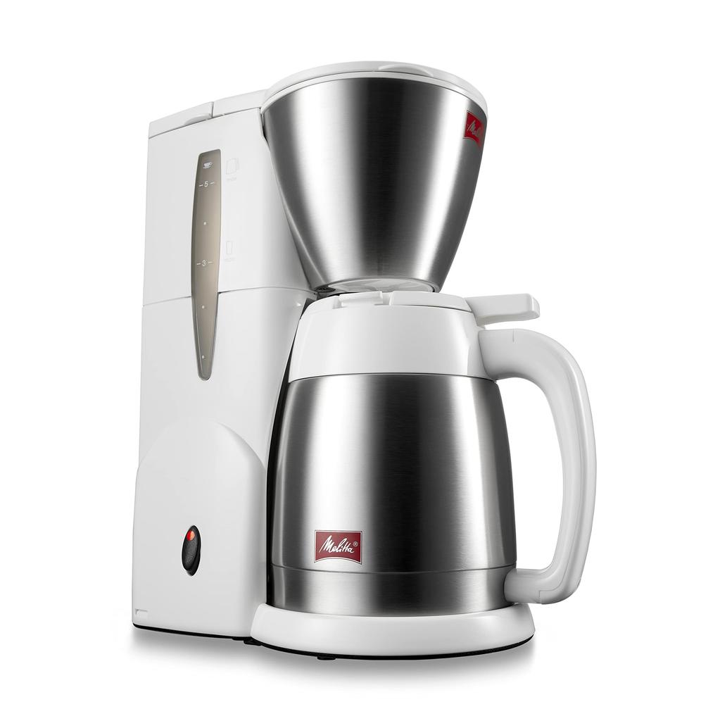 Melitta Filter Paper Coffee Maker Melitta Noah Plus White 5 Cups SKT55-3W