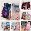 6.5" For Samsung Galaxy A04s Case A047 SM-A047F Cover Fashion Marble Flower Soft Silicone Back Cover For Samsung A04s A 04s Capa
