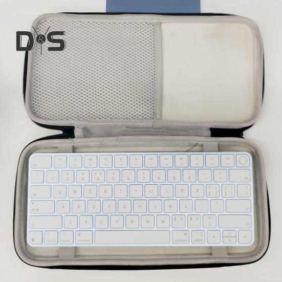 Keyboard Storage Case Travel Carrying Bag Zipper Closure Shock-Resistant Protective Storage Bag EVA Hard Case for MX Keys Mini