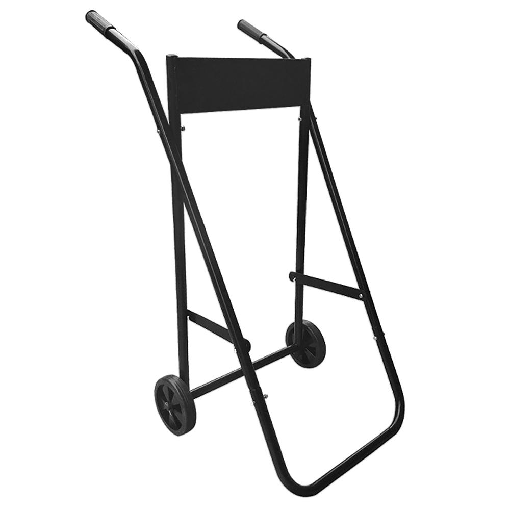 Heavy Duty Outboard Trolley Boat Motor Carrier Cart Engine Storage Stand