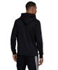 Adidas MUSTHAVES Sweatshirt Training Größe Größe Herren 3-Streifen Full-Zip (Fleece-Futter) Tragen, FSD66, Schwarz/Weiß (DT9896), J/L (Japan L)