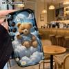 Phone case: 2D flat, suitable for Samsung Galaxy A34 A35 M05 M06 S20 S22 S21 FE Plus 5G protective case, brown teddy bear, perfect Christmas and Hallo