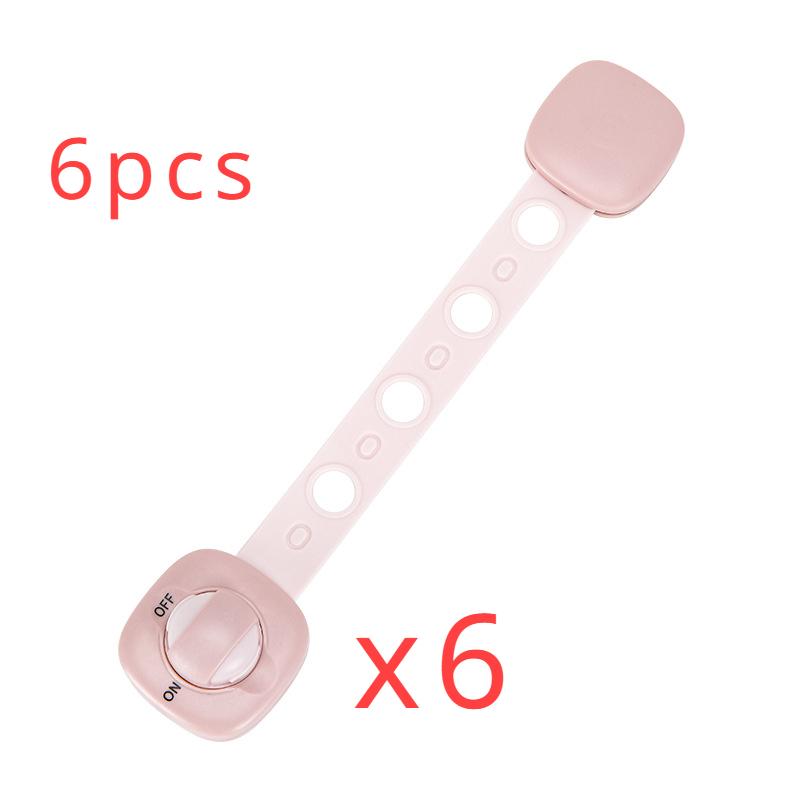 

3/6 шт. Креативный многофункциональный детский замок безопасности детский антизащемляющий замок ящика туалетный шкаф дверной замок поворотный переключатель