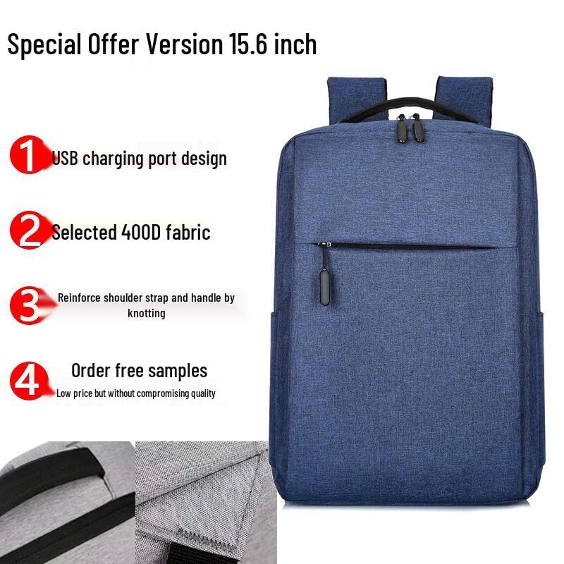 Unisex Business Laptop Backpack 15-inch