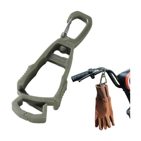 Glove holder, glove holder, glove clip, one side carabiner type, ski glove clip, work glove holder, towel clip, small, lightweight, portable, easy to