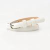 Women's Waist Belt Versatile Decorative Thin Belt Jeans Strap Fashionable High-End Simple Alloy Pin Buckle Belt