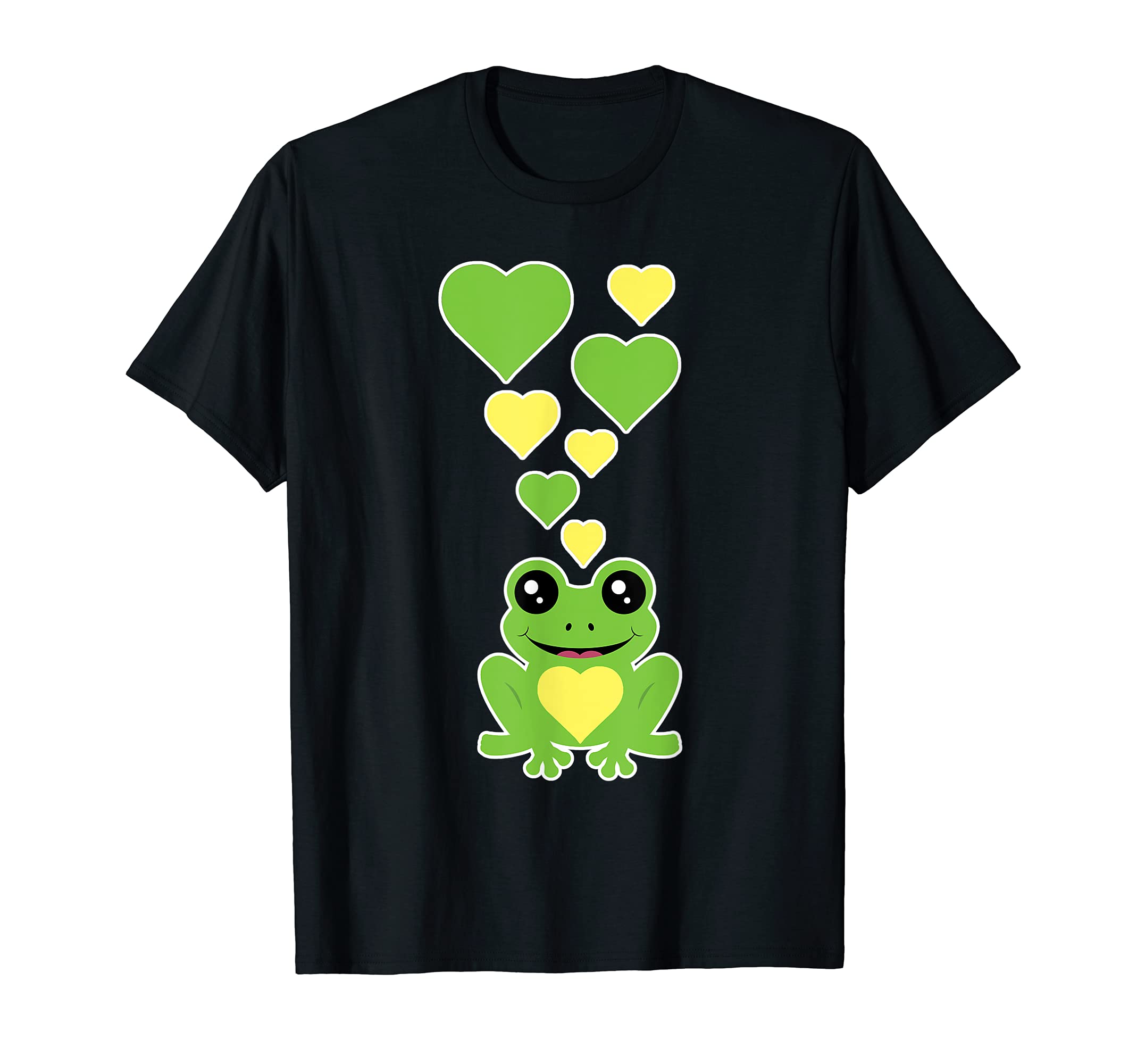 

Cute Frog With Hearts Cute Frog With Hearts - T-shirt чорний