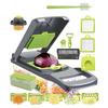 Manual Vegetable Chopper TopGearWorld 17in1 8 Blades Gray/Green