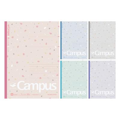 KOKUYO Smart Campus Limited Sheer Notebook, Edition, B5, Dot-ruled, 5-Color Pack, Stone, No-GS3CWAT-L1X5, A-ruled (7mm)