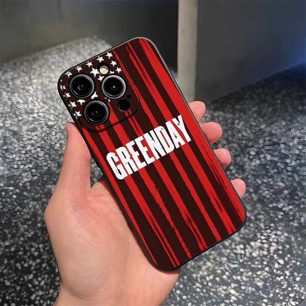 Green Day Phone Case For 17 Pro Max Iphone 14 16 Pro Max 12 15 Plus 13 Pro 11 Xr X Xs 8 7 Plus Back Cover