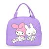 Melody cute cartoon print student lunch bag high value work commute leisure handbag