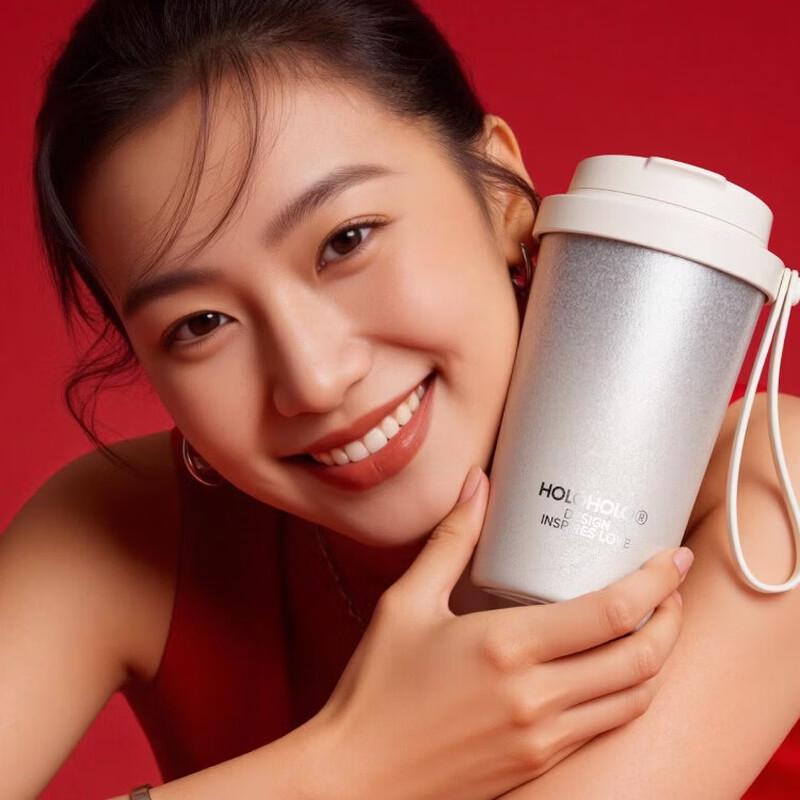 HOLOHOLO Pure Titanium Portable Insulated Coffee Cup TK-01