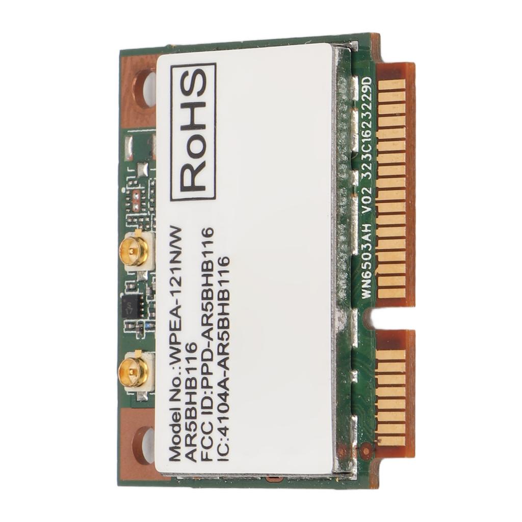 AR9382 Network Card 2.4 5GHz 300Mbps Transmission Plug and Play Mini PCIE WiFi Card for Win 7 8 8.1 10