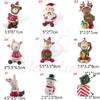 Hot Xmas Tree Exquisite Christmas Ornaments Santa Clause Resin Craft Miniature Figurine