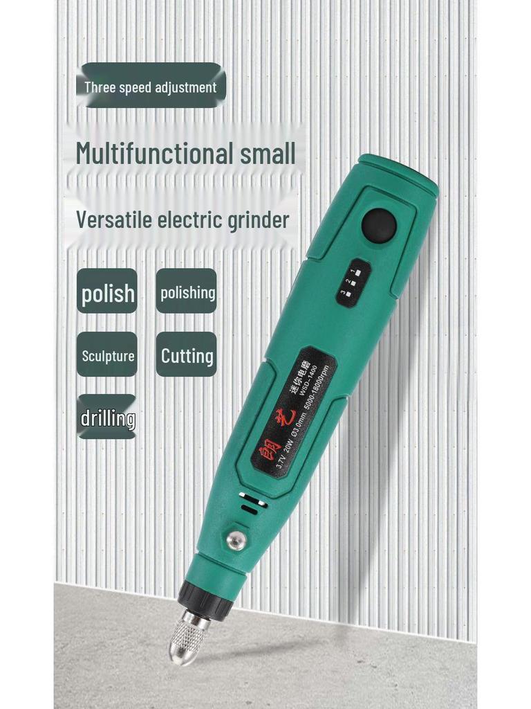 Mini Handheld Electric Grinder: Wood Carving, Jade Polishing, and Engraving Tool