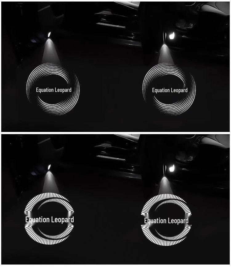 Equation Leopard Car Door Projection Light for Leopard 5/8, Titan 3 - Ambient Welcome Light.