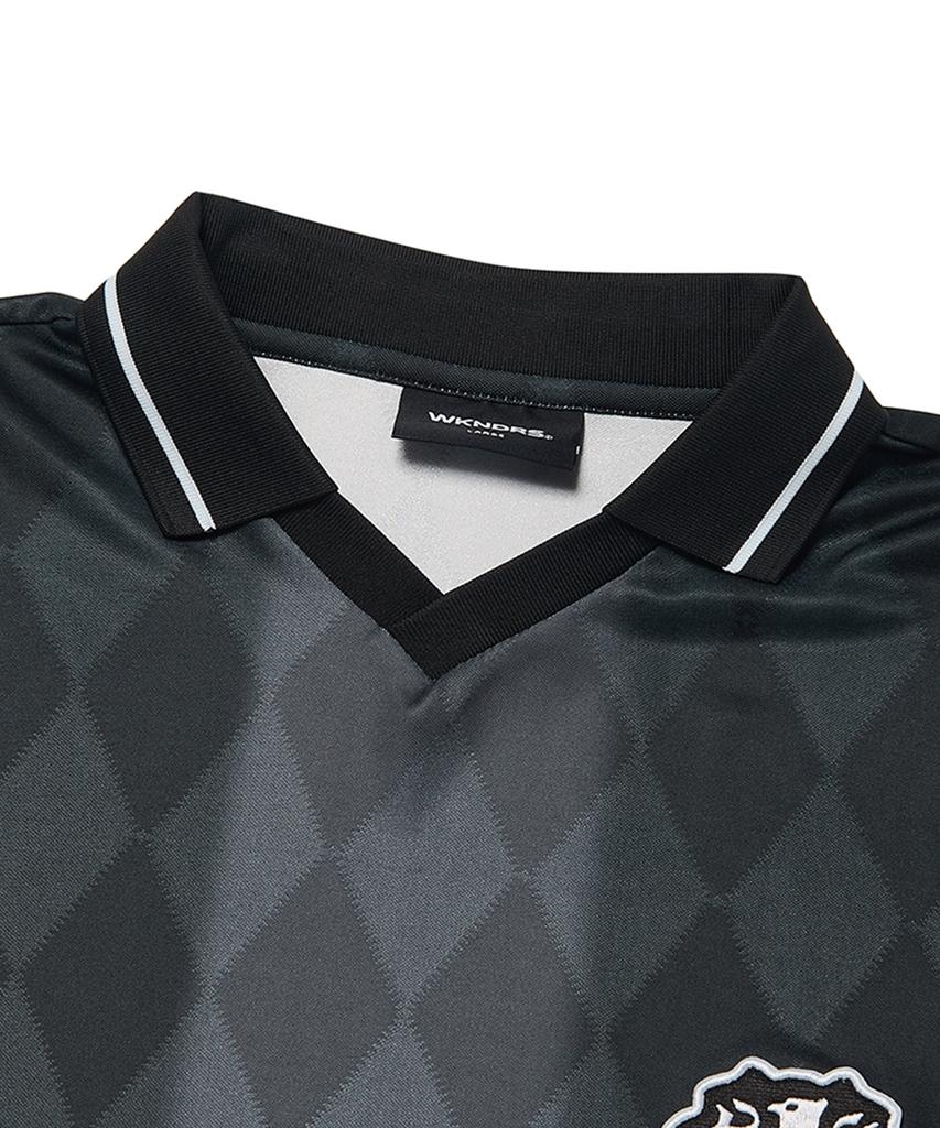 WKNDRS Stripe Soccer Jersey (Black)