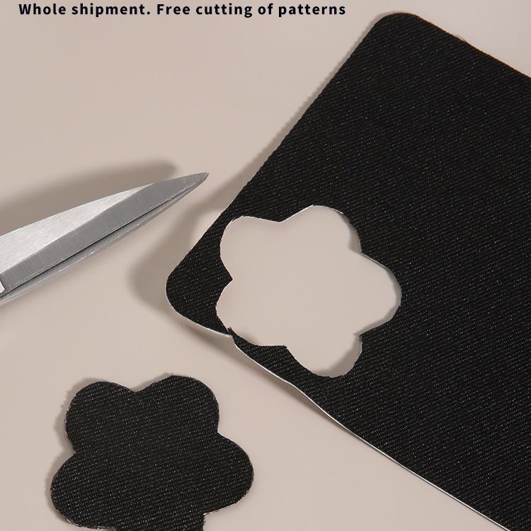 Aufbügelbare selbstklebende Stoffflicken zur Reparatur von Kleidung, Hosen, Sofas, Bettwäsche, Rucksäcken und Jacken. Kein Nähen erforderlich.