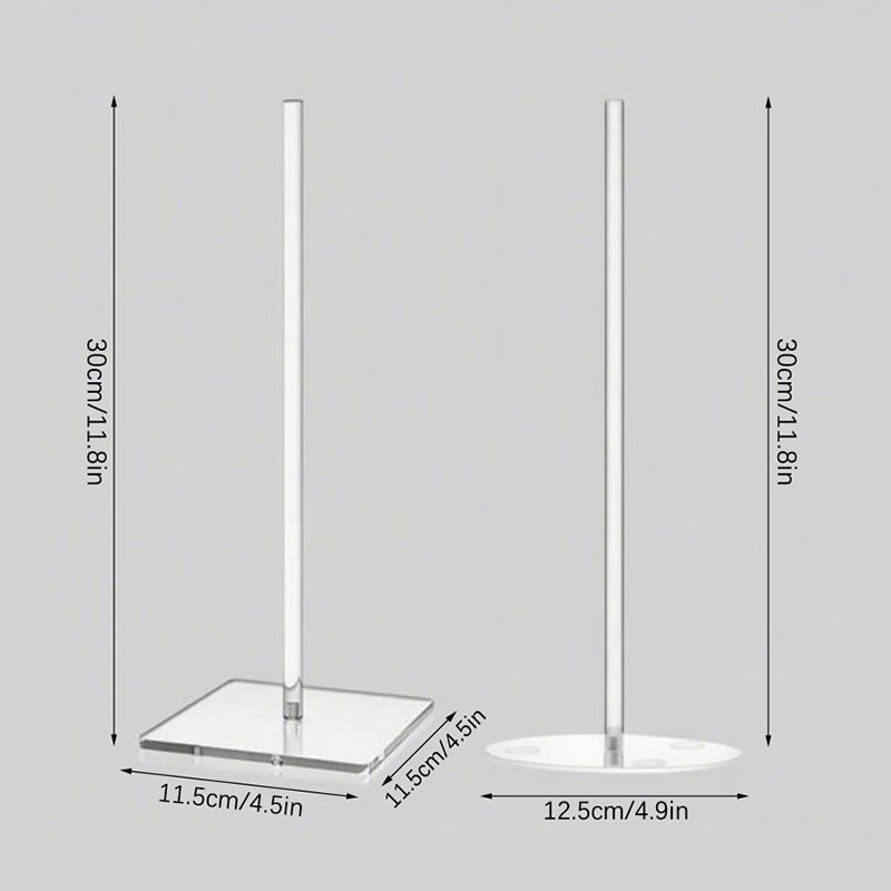 Acrylic Doughnut Holder Dessert Display Rack Dim Sum Bread Sales Rack Donut Stand Birthday Party Wedding Table Decoration